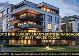 Buy 2 BHK Luxury Apartments In Bangalore’s Top Localities