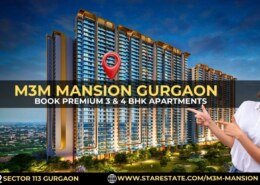 M3M Mansion Sector 113, Dwarka Expressway, Gurgaon