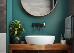 What design trends are most popular in Miami when it comes to semi custom bathroom vanities?