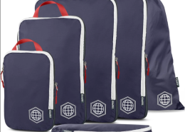 What are the benefits of using mesh packing cubes for travel?